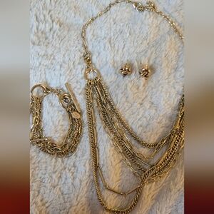 Brooks Brothers Gold Necklace Set